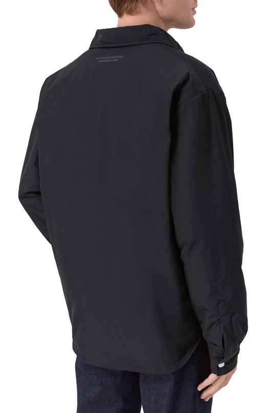 Куртка-рубашка Dsquared2 S74DM0997/D35368 Чёрный  S74DM0997/D35368 Фото 4