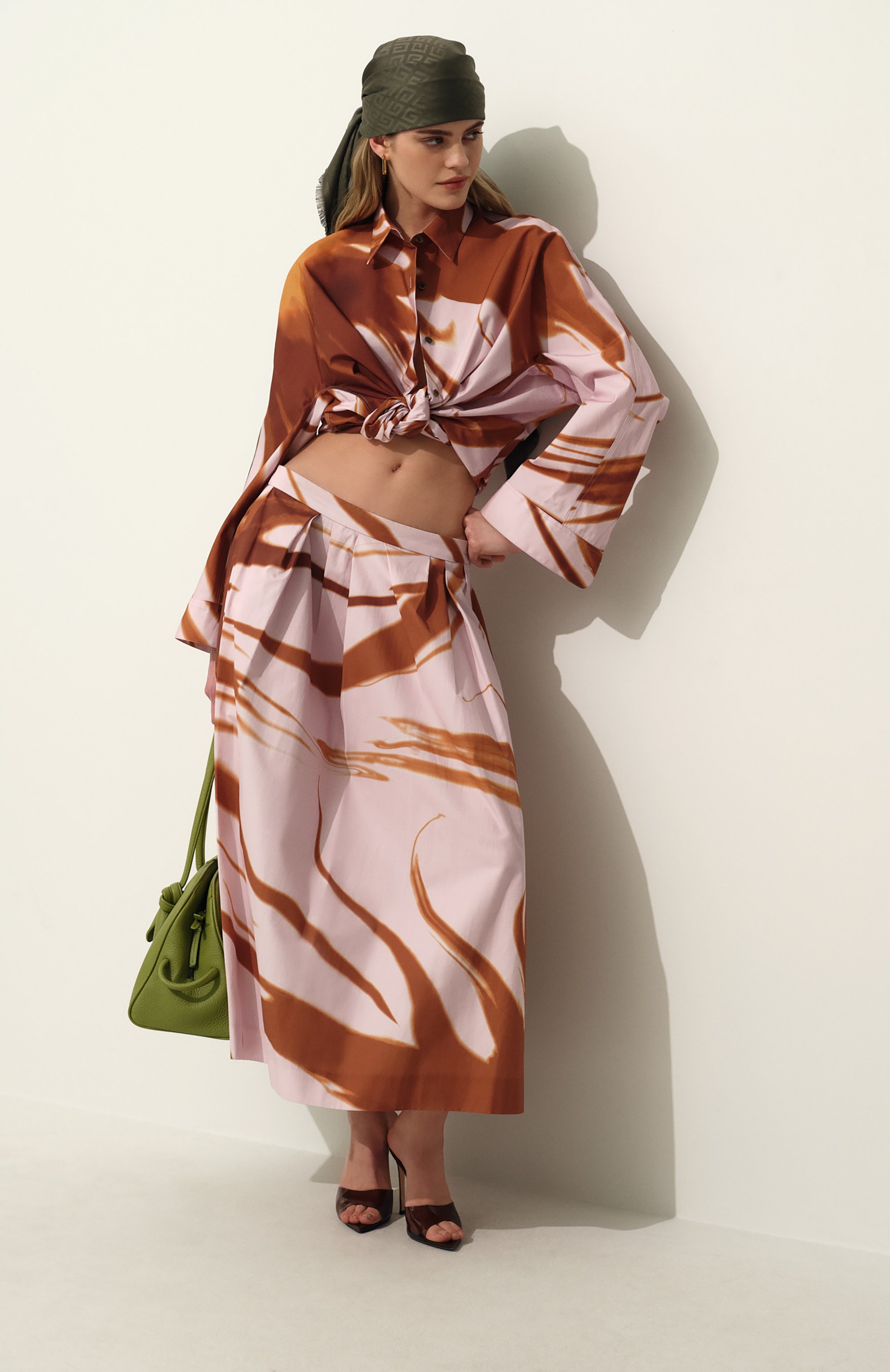 Хлопковая юбка DRIES VAN NOTEN, арт. 251-010820-1036, фото 6