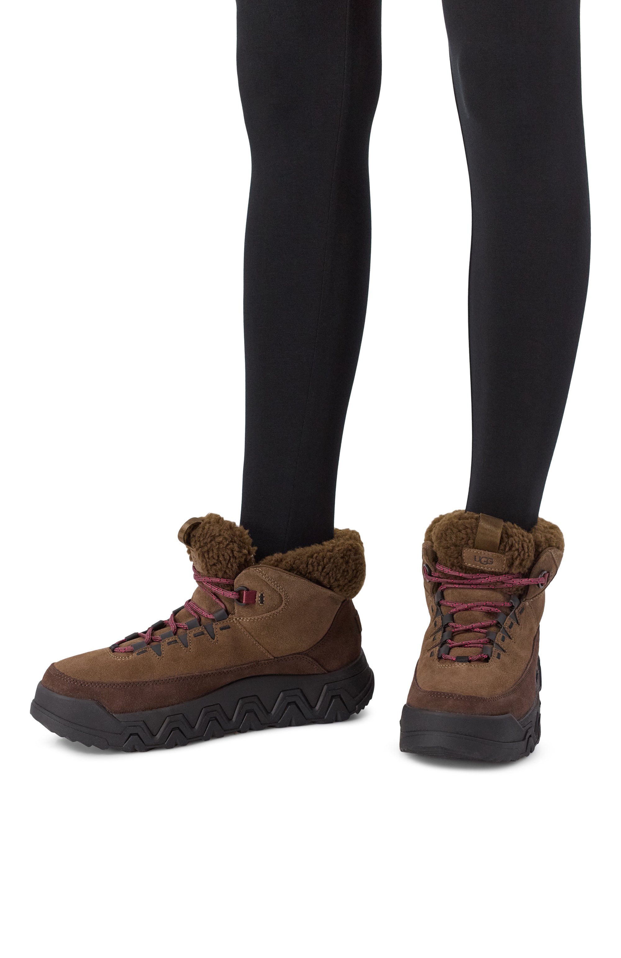 Замшевые ботинки terretrail cozy lace UGG, арт. 1158210, фото 2