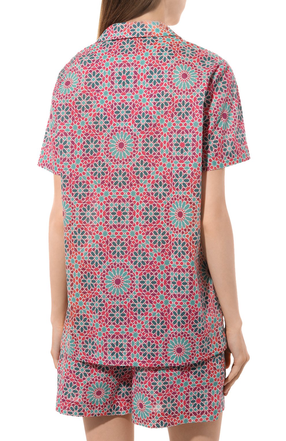 Хлопковая пижама DEREK ROSE розового цвета по цене 26050 руб., арт. 2015-LEDB069, фото 4 Хлопковая пижама DEREK ROSE, арт. 2015-LEDB069, фото 4