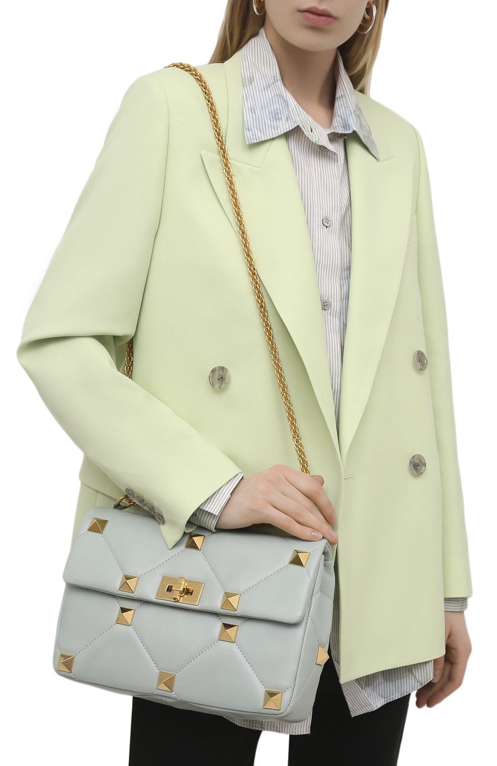 Сумка roman stud large VALENTINO, арт. VW2B0I60/BSF, фото 5