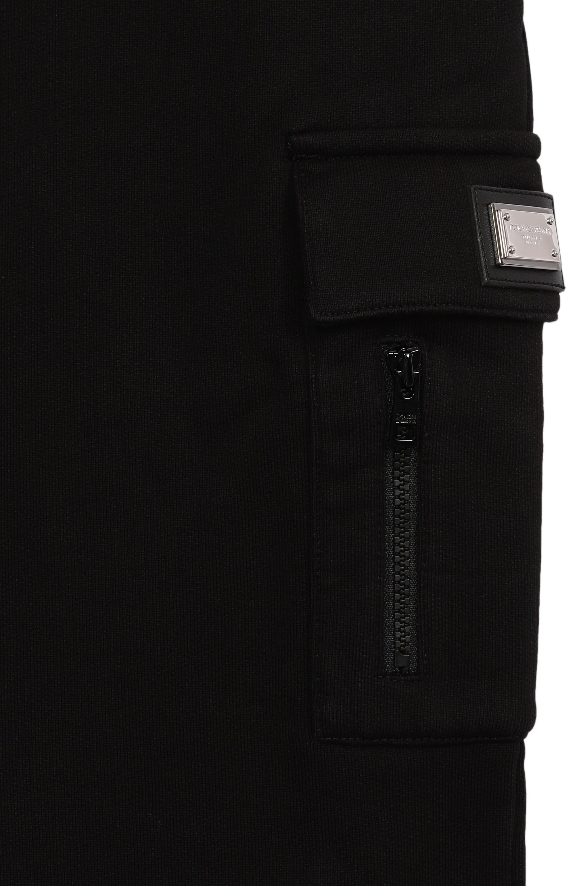 Хлопковые джоггеры DOLCE & GABBANA, арт. L4JPKY/G7PJ9/8-12+, фото 3