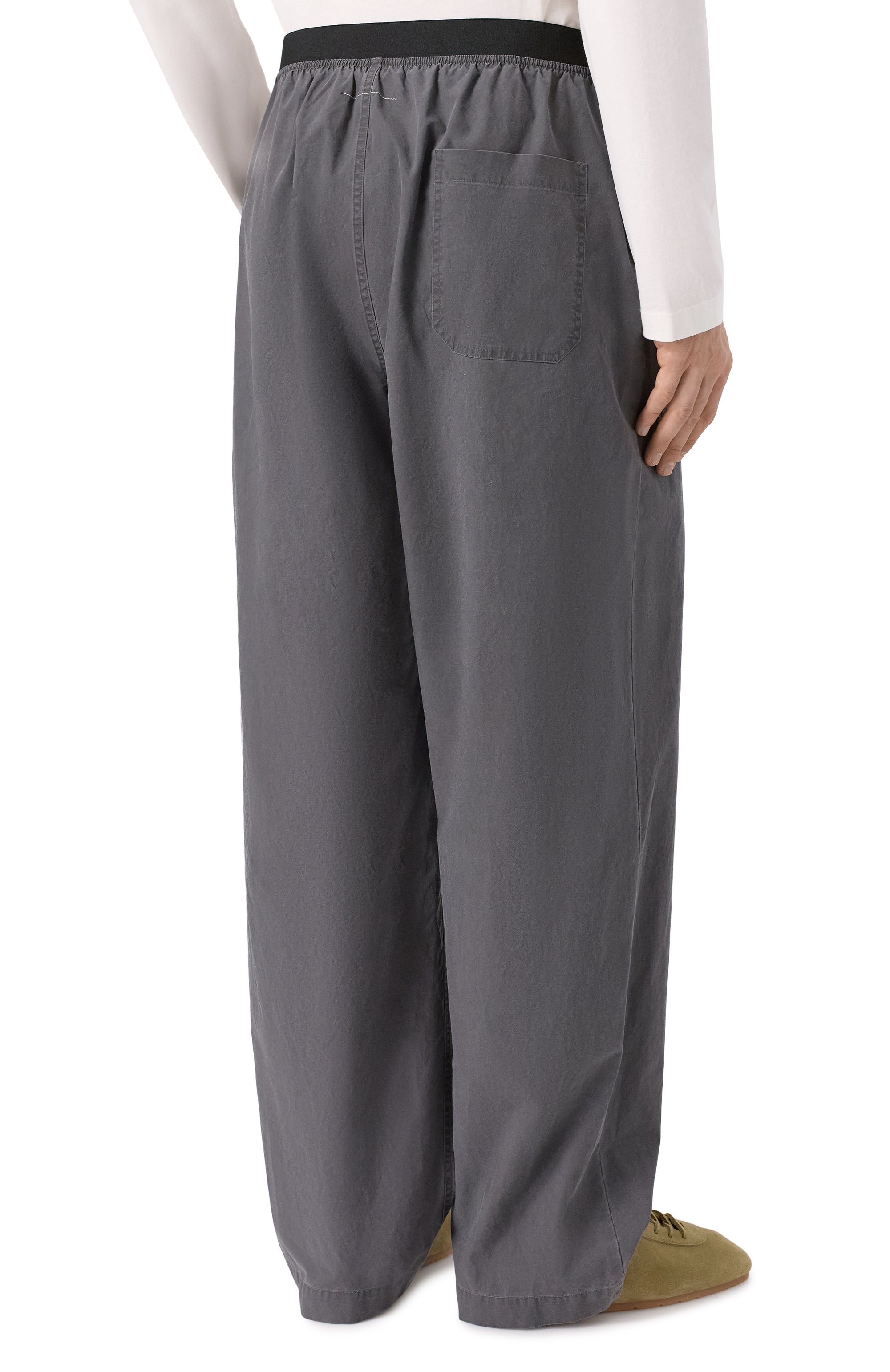 Хлопковые брюки MM6, арт. SH0KA0064/M35741, фото 4