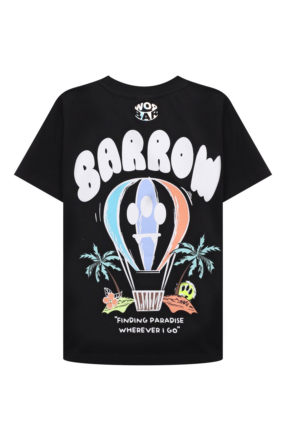 Хлопковая футболка BARROW, арт. 032953, фото 2