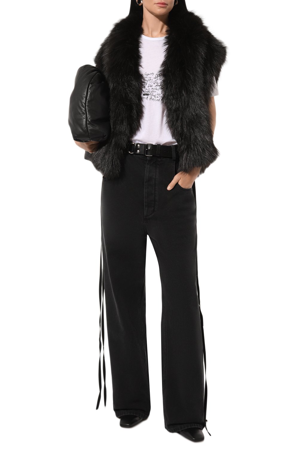 Джинсы ANN DEMEULEMEESTER, арт. C000-W-TR40-D-FA039-070, фото 2