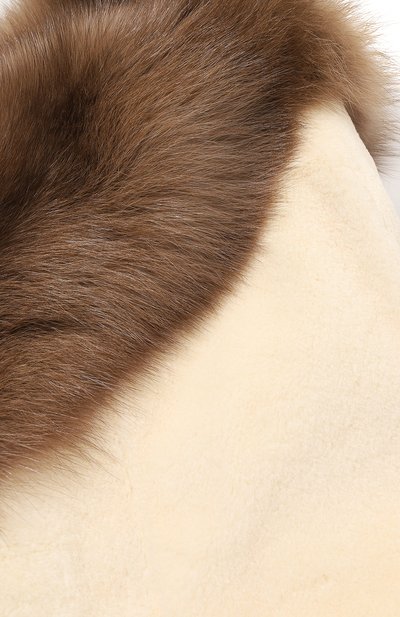 Меховая косынка из норки и соболя VICTORIA KUSENKOVA, арт. 041213641032, фото 4
