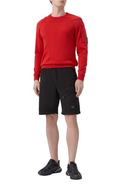 Хлопковые шорты C.P. COMPANY, арт. 18CMBE060A006475G, фото 2