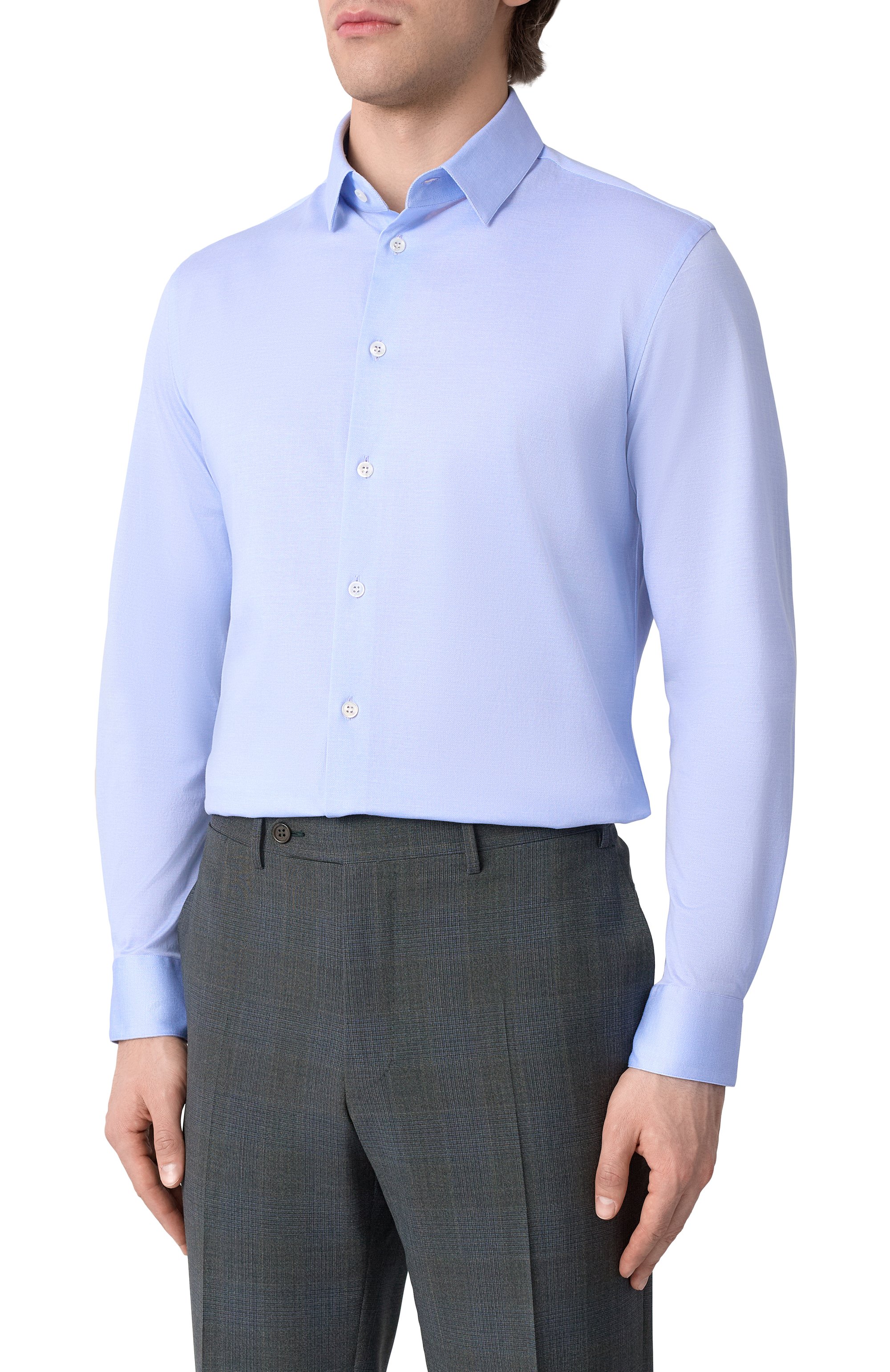 Хлопковая сорочка GIORGIO ARMANI, арт. GM000056/TE14658, фото 3