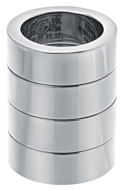 Комплект из четырех колец MM6, арт. SM7UQ0113 P8754, фото 3
