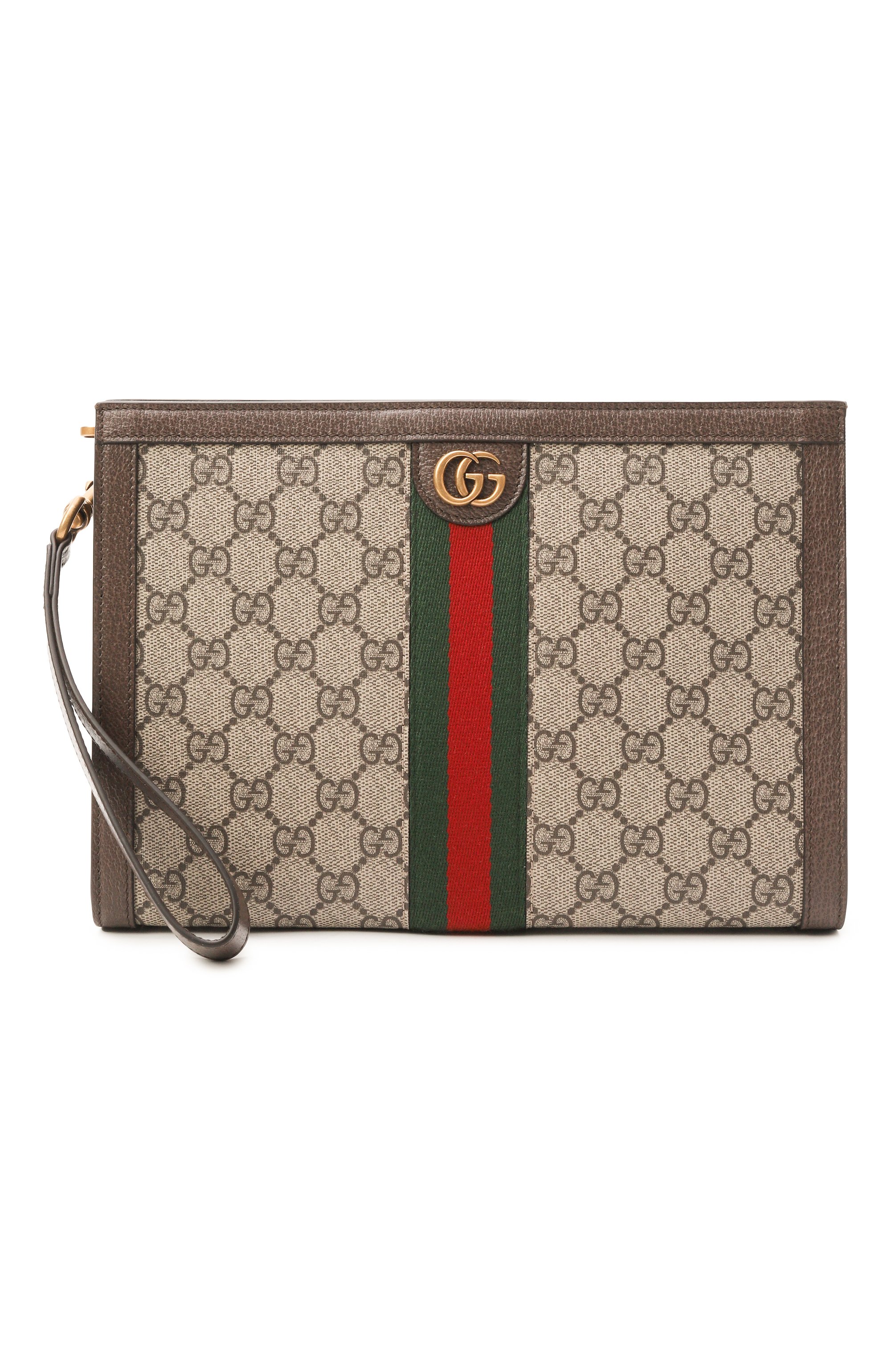 Клатч ophidia small GUCCI бежевого цвета по цене 134000 руб., арт. 760243/96IWT, фото 1 Клатч ophidia small GUCCI, арт. 760243/96IWT, фото 1