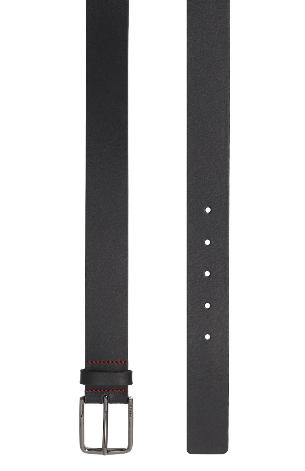 Кожаный ремень HUGO темно-синего цвета по цене 7490 руб., арт. 50491997, фото 3 Кожаный ремень HUGO, арт. 50491997, фото 3