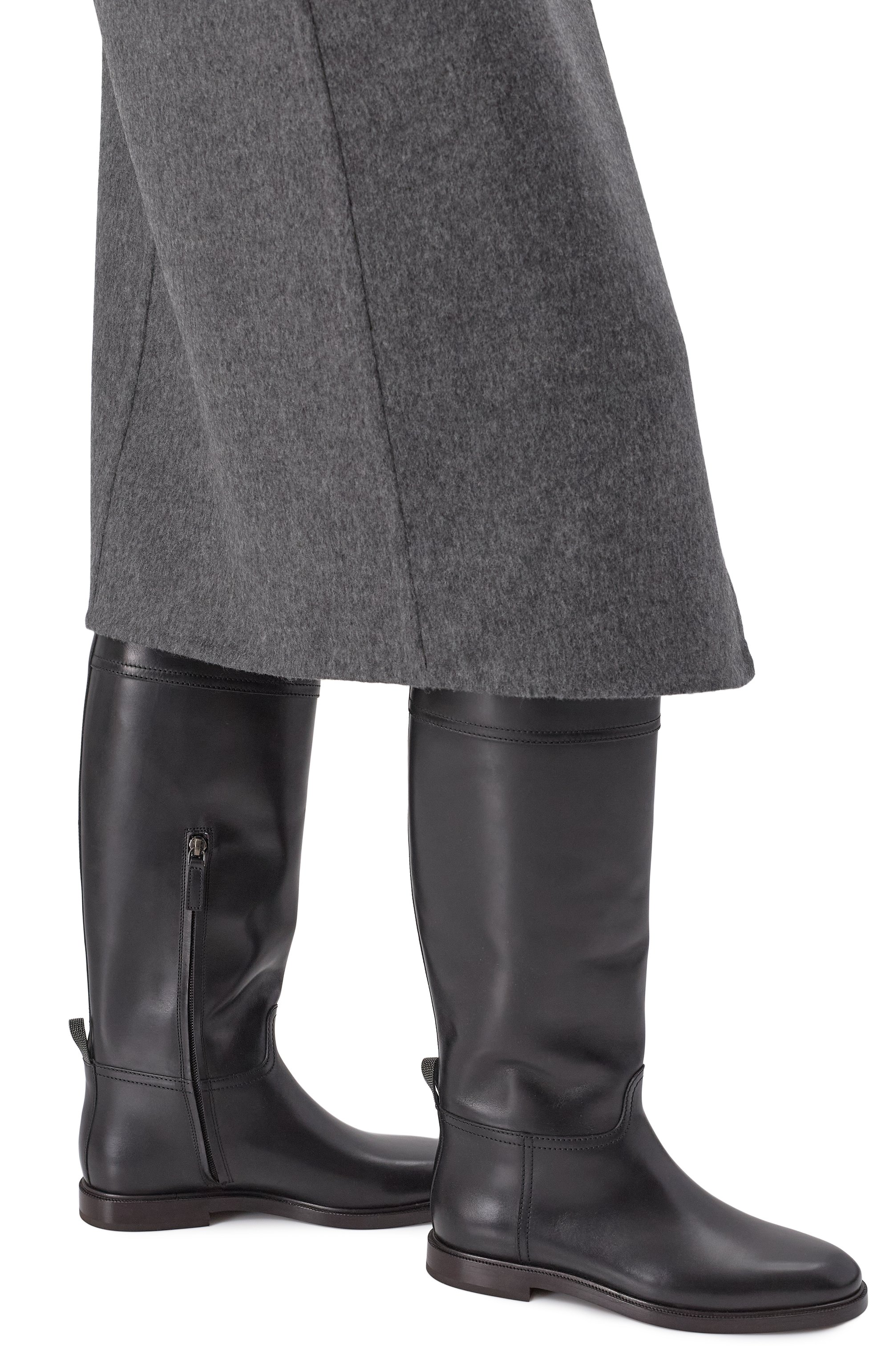 Кожаные сапоги BRUNELLO CUCINELLI, арт. MZ0LC3039P, фото 3