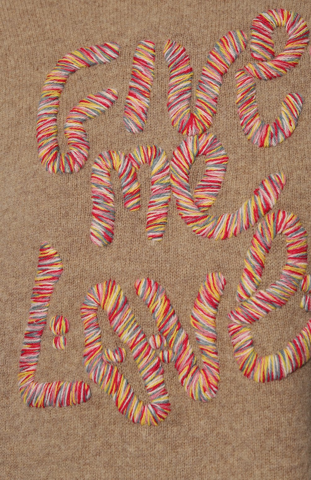 Шерстяной свитер ZADIG AND VOLTAIRE бежевого цвета по цене 42900 руб., арт. KWSW01471, фото 5 Шерстяной свитер ZADIG AND VOLTAIRE, арт. KWSW01471, фото 5