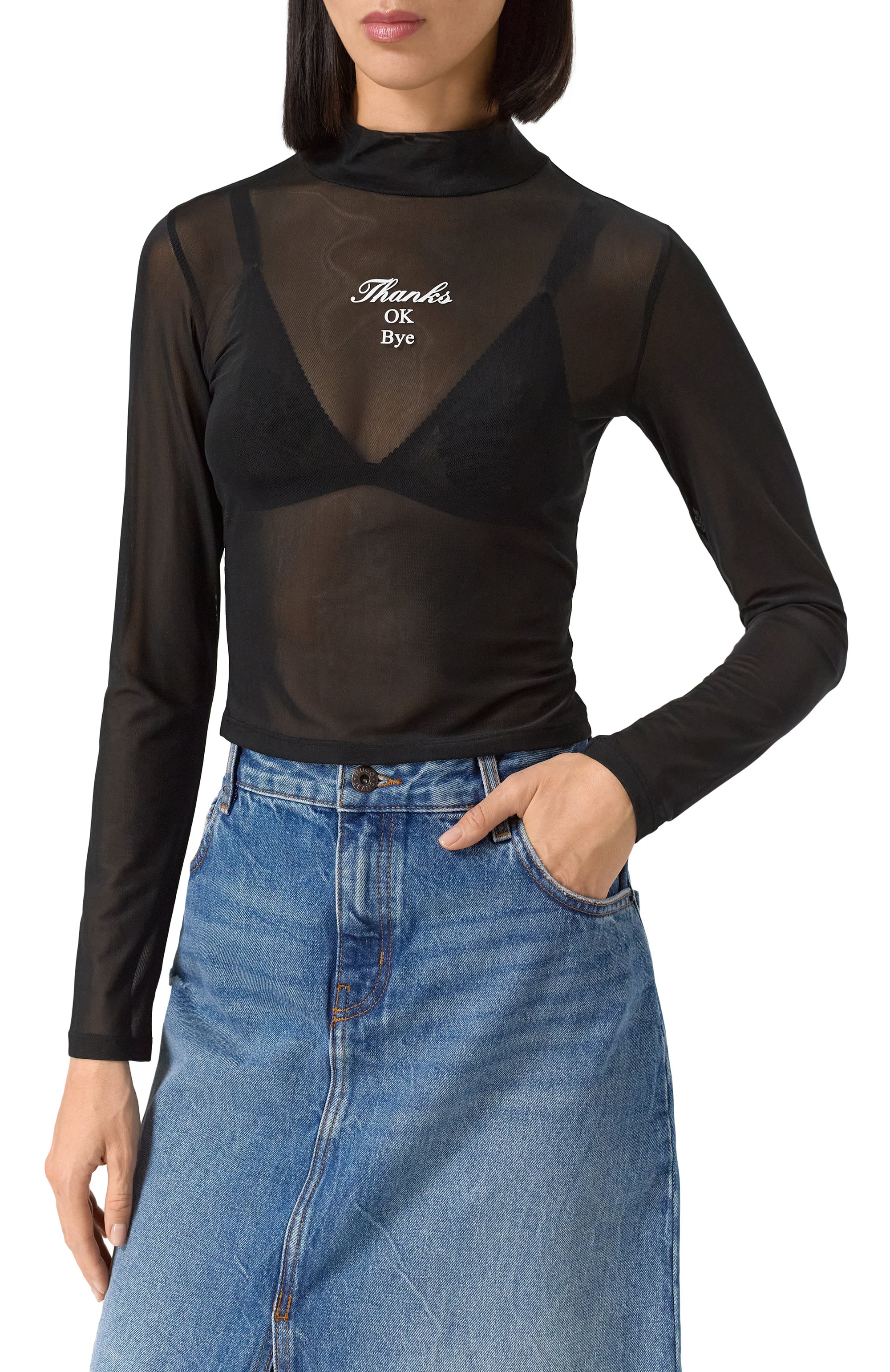 Топ HUGO BLUE черного цвета по цене 10500 руб., арт. 50534739, фото 3 Топ HUGO BLUE, арт. 50534739, фото 3