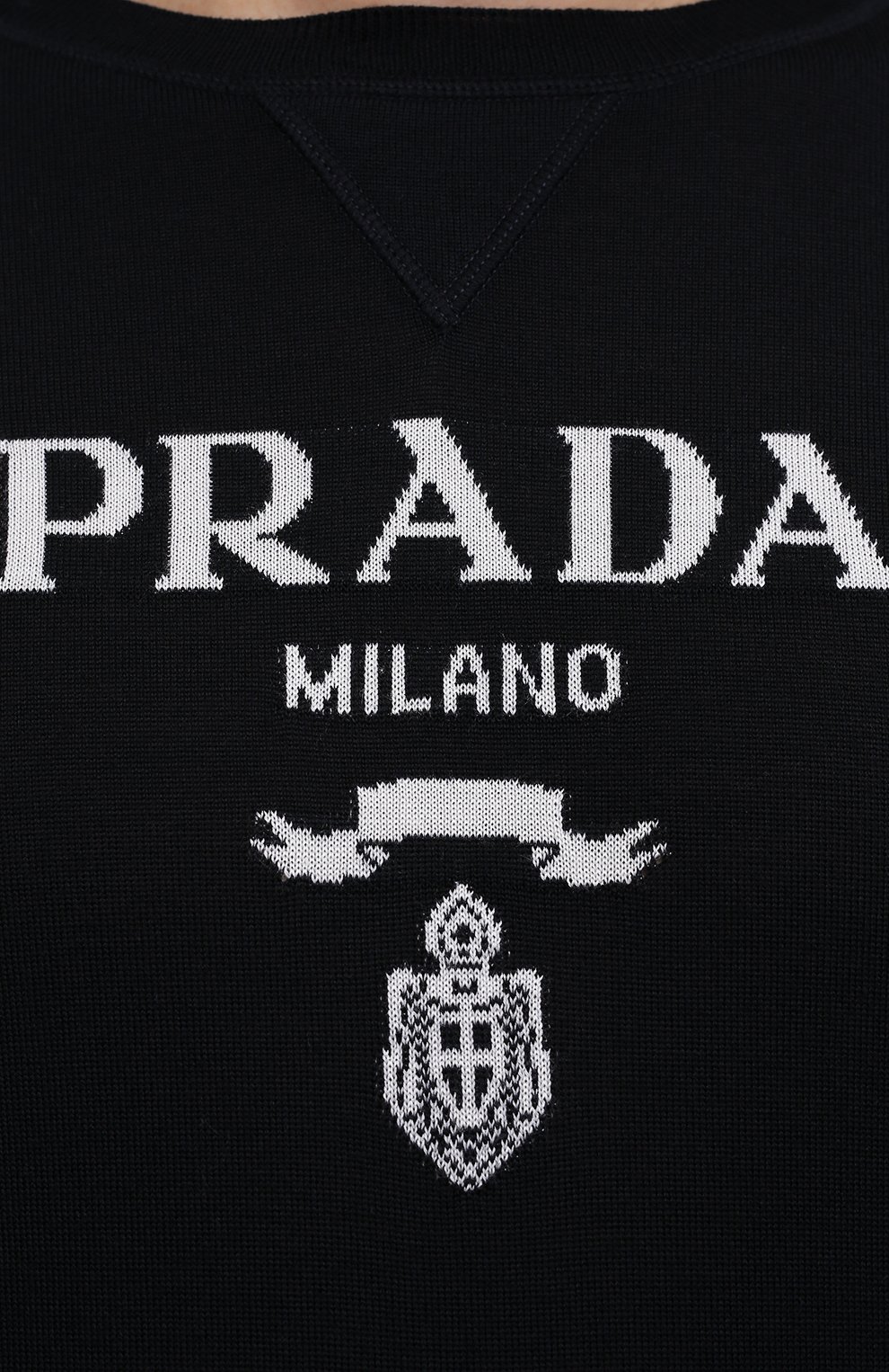 Джемпер из кашемира и шерсти PRADA, арт. UMB272-1ZRR-F0008-212, фото 5