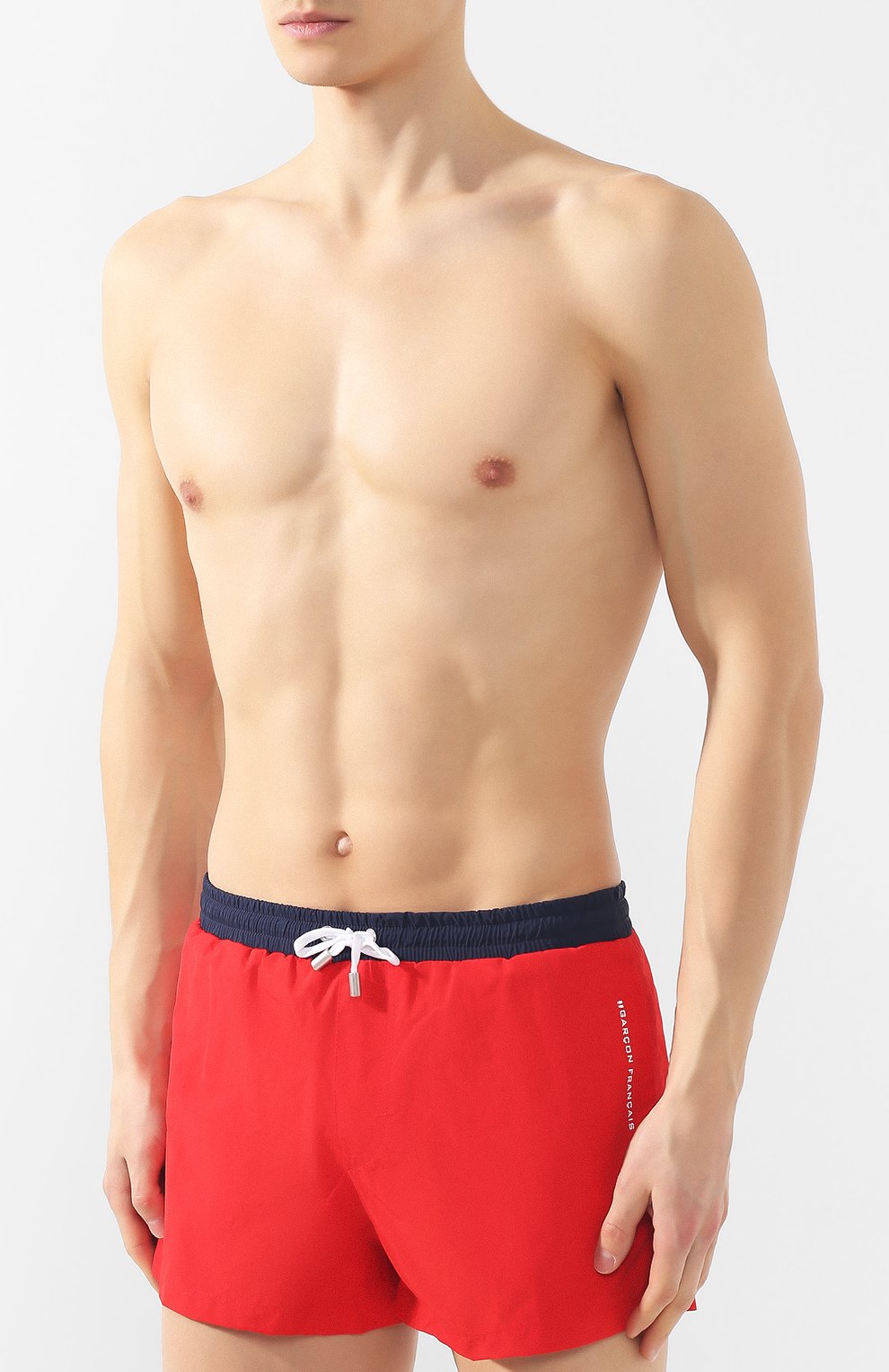 Плавки-шорты GARCON FRANCAIS красного цвета по цене 11300 руб., арт. SH0RT DE BAIN 16, фото 3 Плавки-шорты GARCON FRANCAIS, арт. SH0RT DE BAIN 16, фото 3
