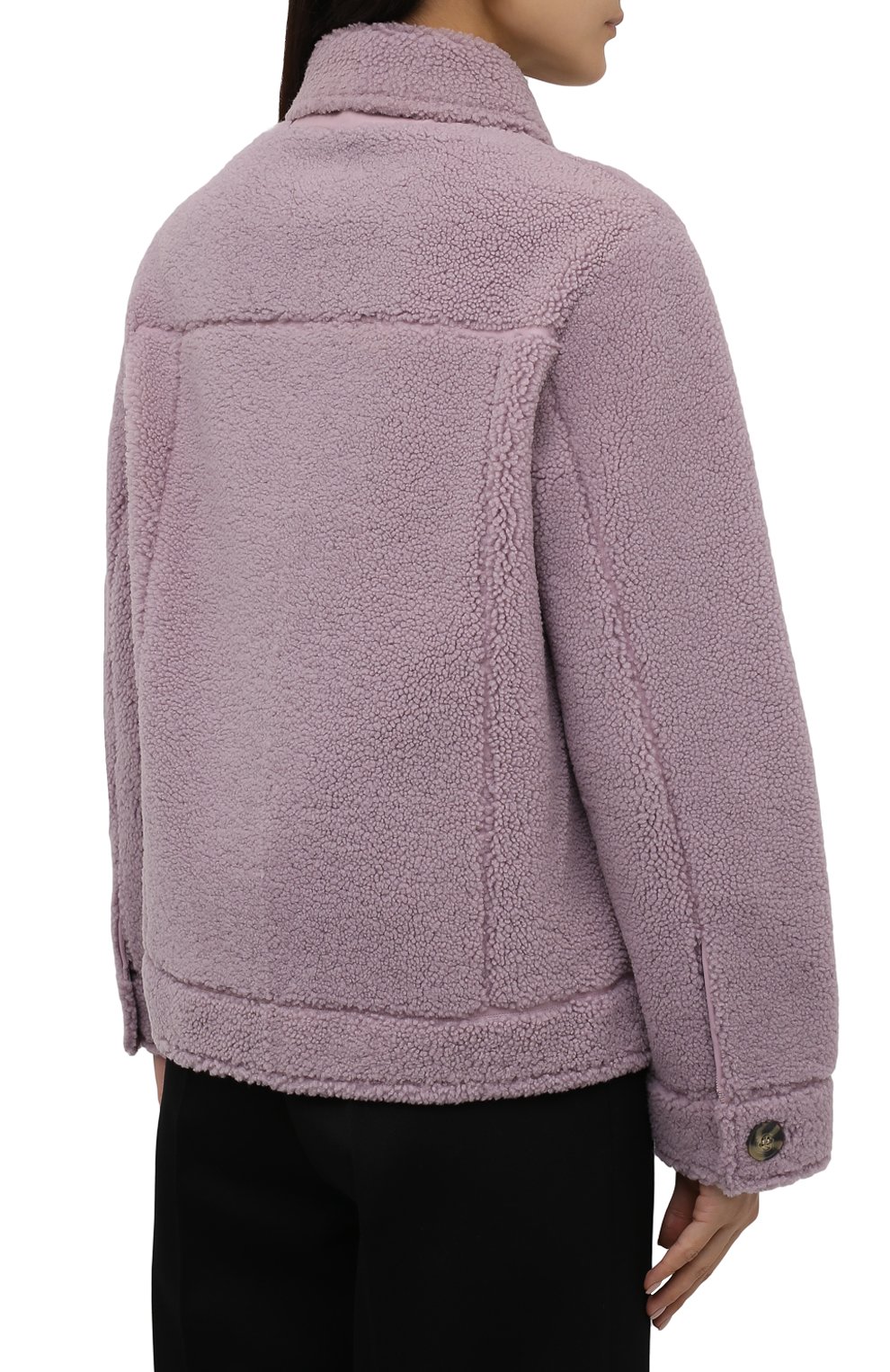 Куртка из овчины METEO YVES SALOMON, арт. 22WMV60367MECL, фото 4