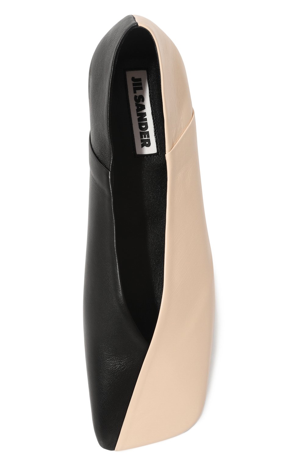 Кожаные балетки JIL SANDER, арт. J57WZ0001/P6441, фото 6