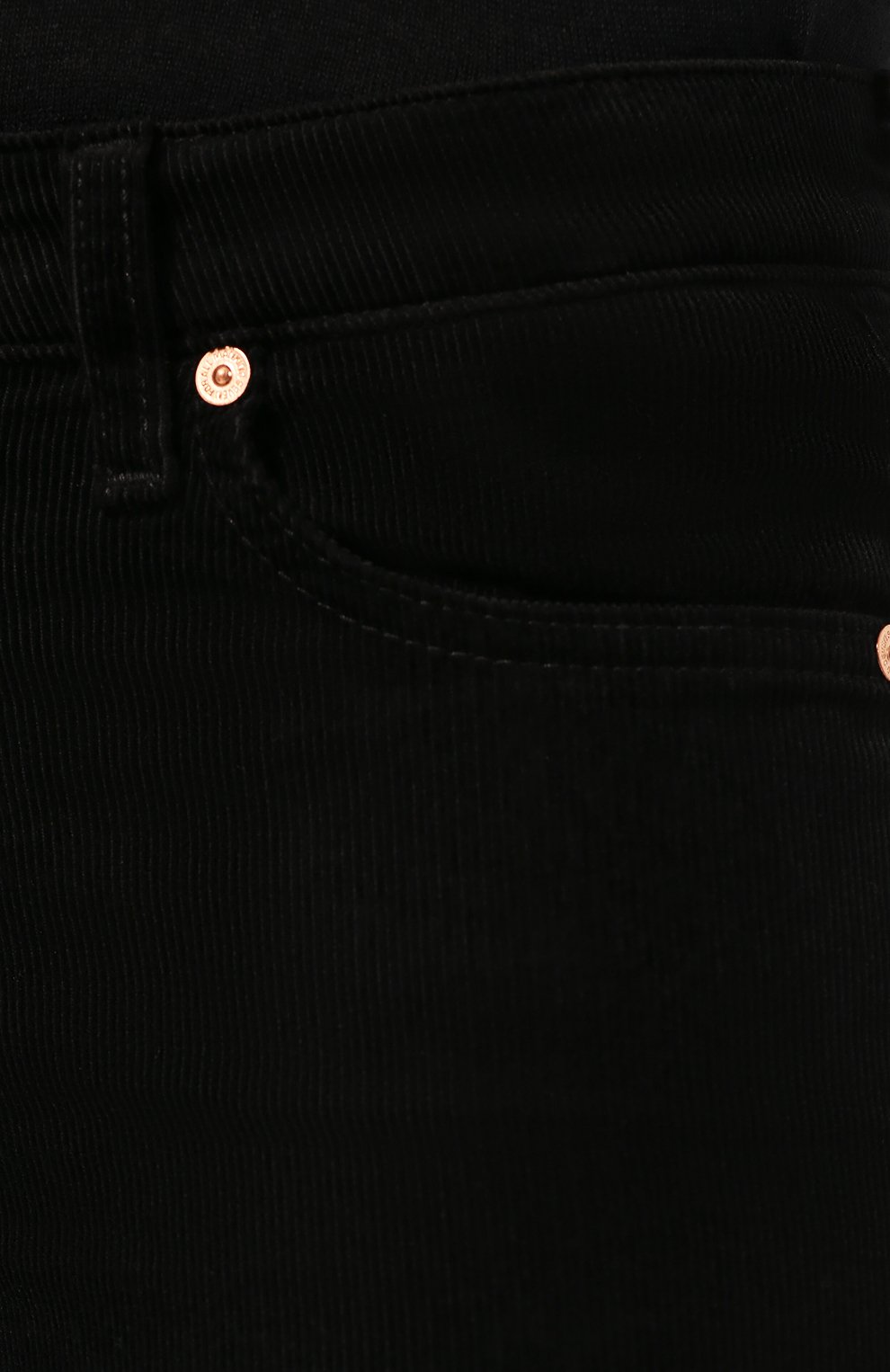Брюки 7 FOR ALL MANKIND черного цвета по цене 28950 руб., арт. JSL4V640NJ, фото 5 Брюки 7 FOR ALL MANKIND, арт. JSL4V640NJ, фото 5