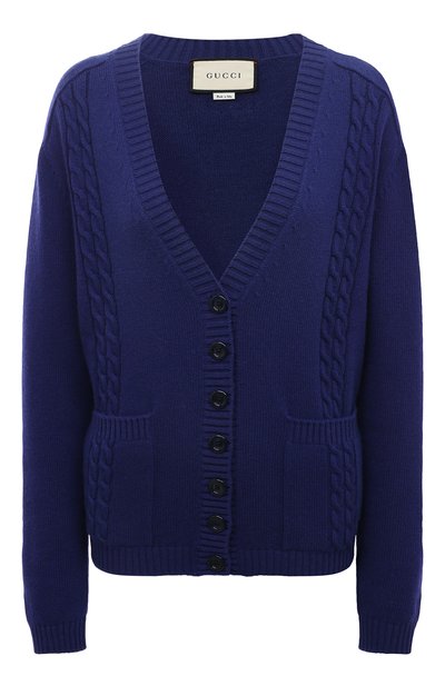 Шерстяной кардиган GUCCI, арт. 605851 XKAPO, фото 1