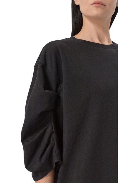 Хлопковая футболка DRIES VAN NOTEN черного цвета по цене 31500 руб., арт. 251-011141-1603, фото 5 Хлопковая футболка DRIES VAN NOTEN, арт. 251-011141-1603, фото 5