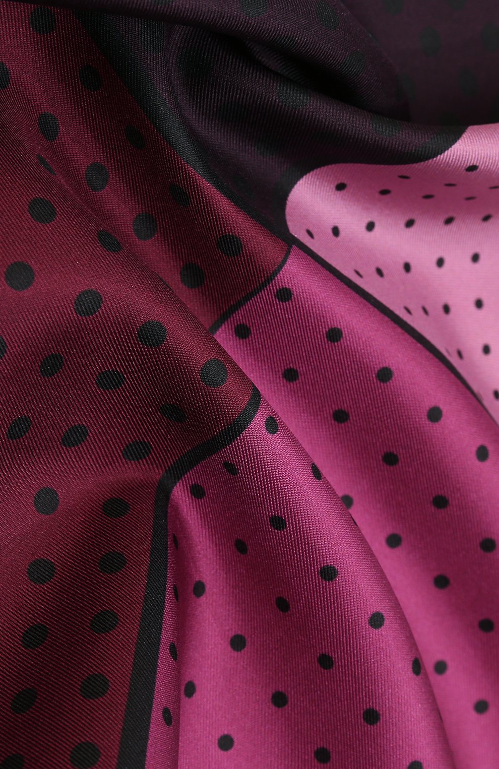 Шелковый платок LANVIN фиолетового цвета по цене 7880 руб., арт. 2427/HANDKERCHIEF, фото 2 Шелковый платок LANVIN, арт. 2427/HANDKERCHIEF, фото 2