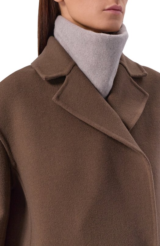 Кашемировый шарф-снуд Portugal  Canoe 4912557 Бежевый  4912557 Фото 2