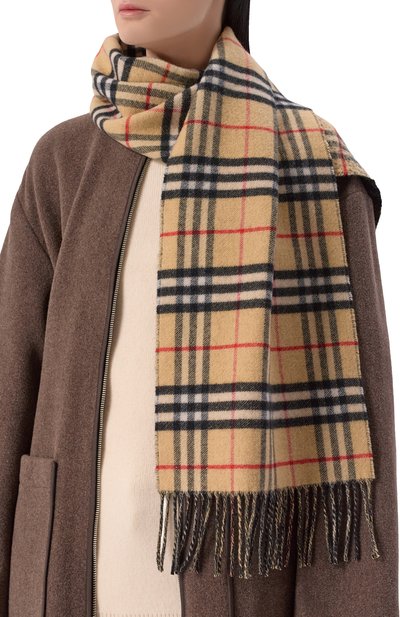 Женский кашемировый шарф BURBERRY, арт. 8117686