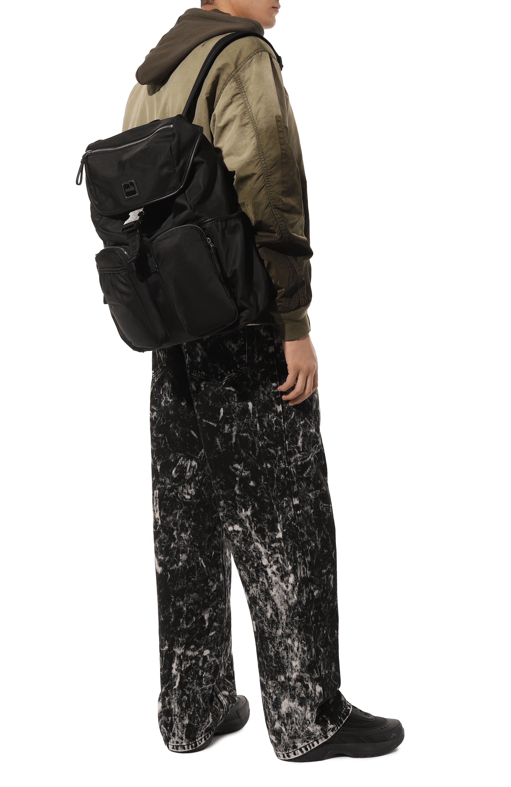 Рюкзак BOSS черного цвета по цене 35900 руб., арт. 50498692, фото 7 Рюкзак BOSS, арт. 50498692, фото 7