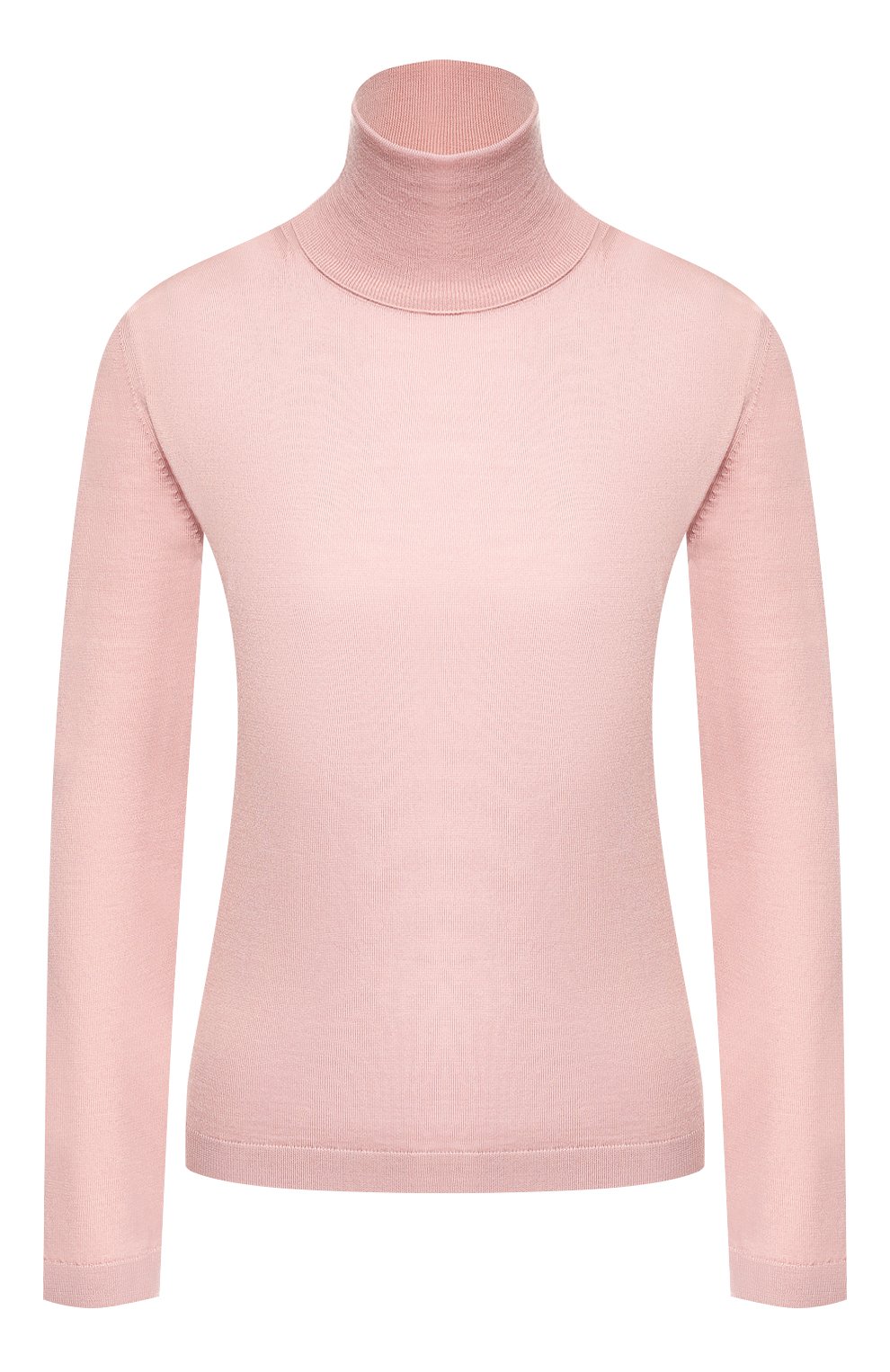 Водолазка из смеси шерсти и шелка REDVALENTINO светло-розового цвета по цене 46050 руб., арт. SR0KC03R/4A7, фото 1 Водолазка из смеси шерсти и шелка REDVALENTINO, арт. SR0KC03R/4A7, фото 1