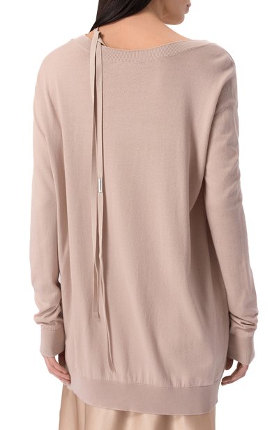 Пуловер из хлопка и кашемира ANN DEMEULEMEESTER, арт. B0012521/KN055, фото 4