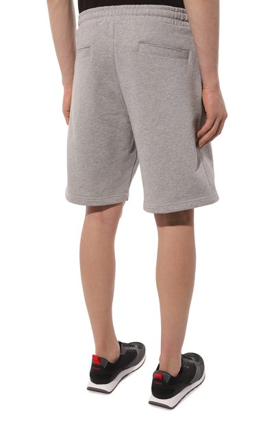 Хлопковые шорты DIESEL серого цвета по цене 11600 руб., арт. A03760/0GEAD, фото 4 Хлопковые шорты DIESEL, арт. A03760/0GEAD, фото 4