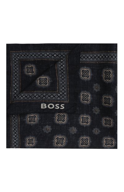 Платок из шерсти и шелка BOSS, арт. 50527153, фото 1