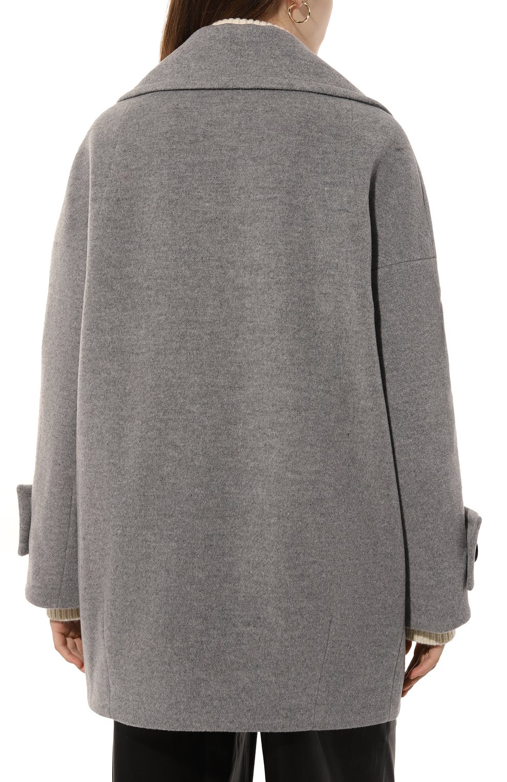 Полупальто из шерсти и кашемира CINZIA ROCCA, арт. UR28001/64D8, фото 4