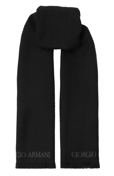Мужской шерстяной шарф GIORGIO ARMANI, арт. GM001841/AF18587