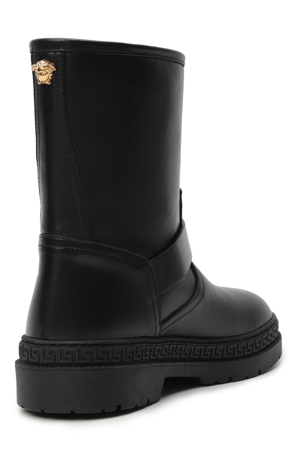 Кожаные ботинки VERSACE, арт. 1012281/1A00138/32-33, фото 3