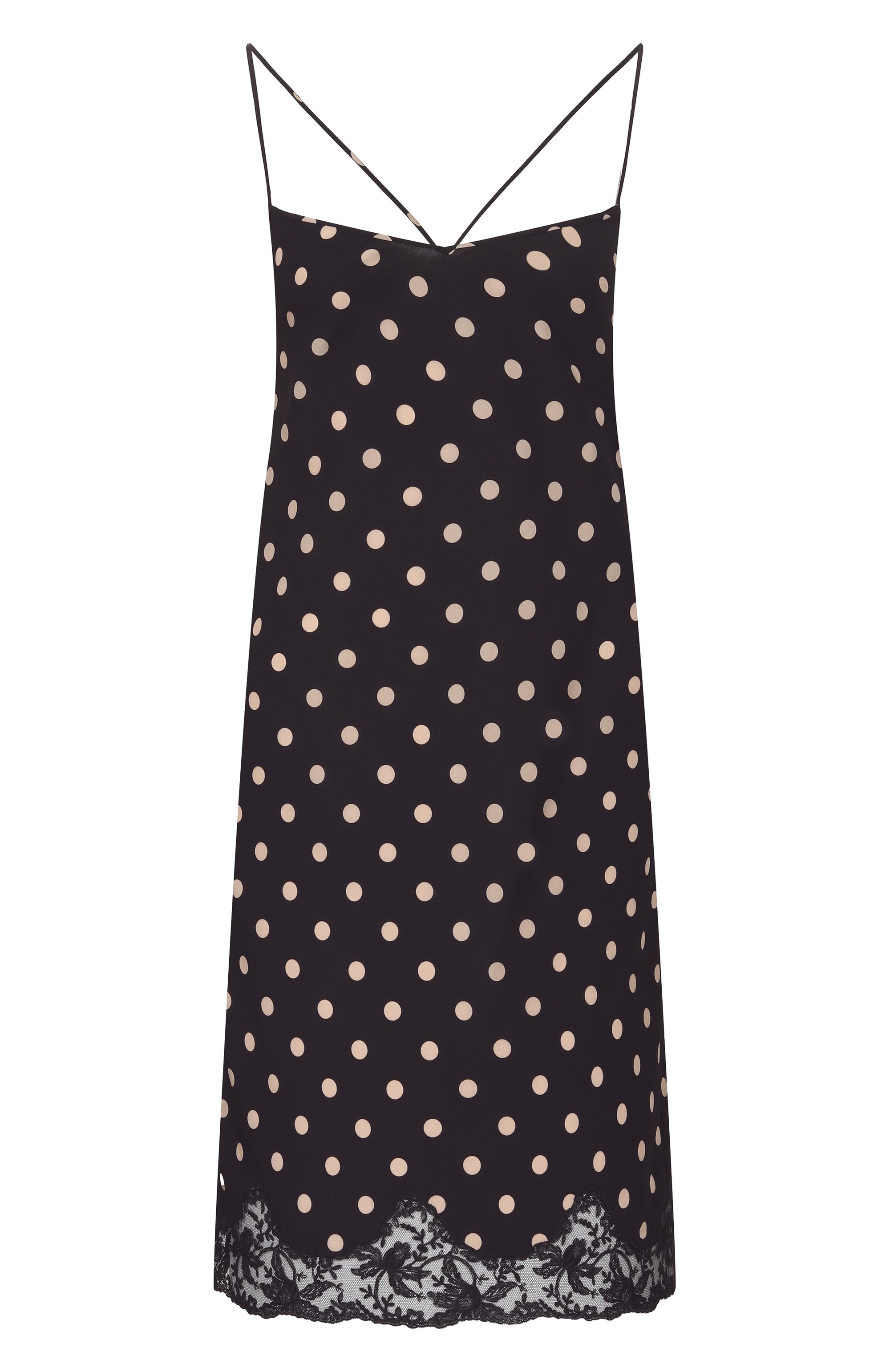 Шелковое пл атье SAINT LAURENT, арт. 856868/Y7J37, фото 1