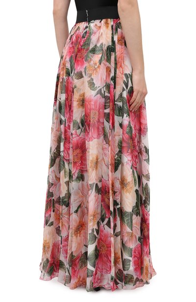 Шелковая юбка DOLCE & GABBANA, арт. F4B0WT/IS1E4, фото 4