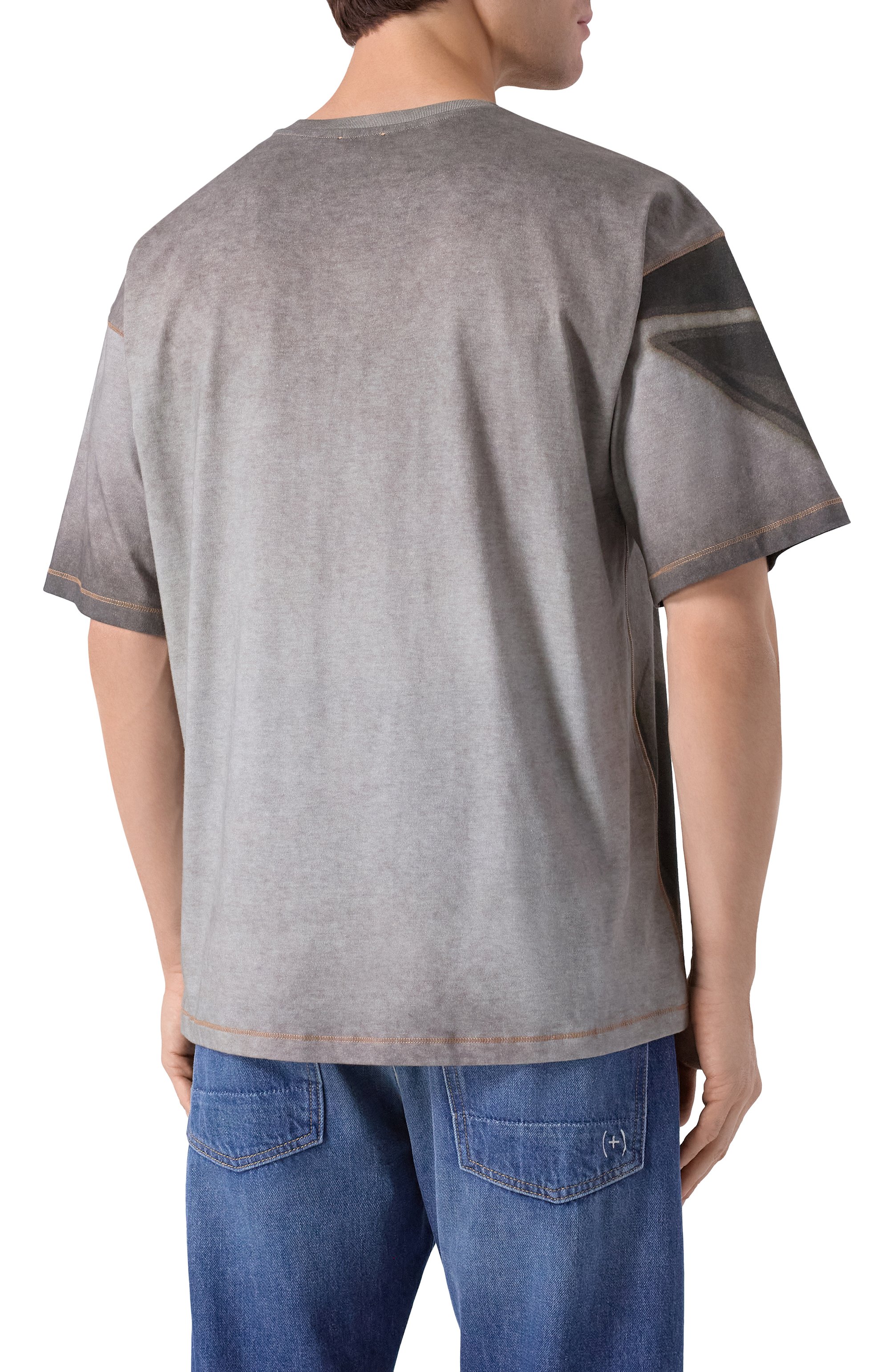 Хлопковая футболка DIESEL, арт. A21623/0BKBY, фото 4