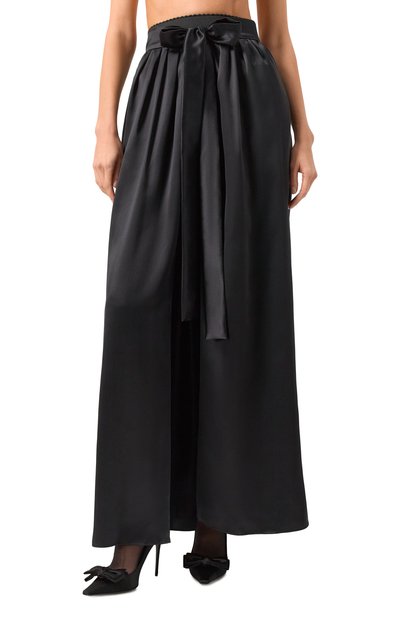 Атласная юбка DOLCE & GABBANA, арт. F4C0HT/FU1NU, фото 3