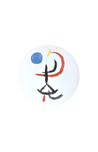 Набор из 6-ти салатных тарелок joan miro BERNARDAUD разноцветного цвета по цене 98750 руб., арт. 1844/2993, фото 3 Набор из 6-ти салатных тарелок joan miro BERNARDAUD, арт. 1844/2993, фото 3