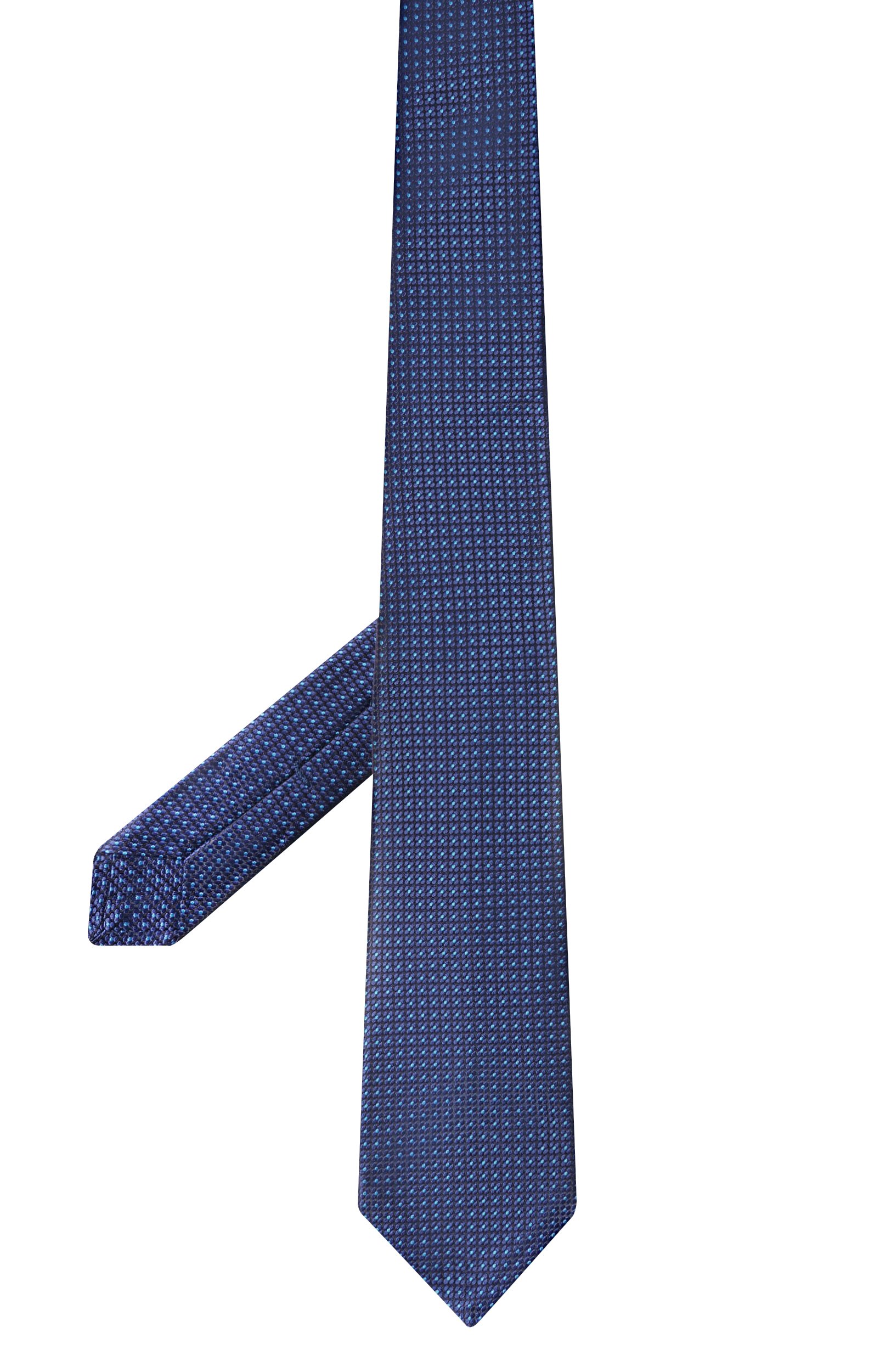 Шелковый галстук KITON синего цвета по цене 41650 руб., арт. UCRVKLC03M20, фото 3 Шелковый галстук KITON, арт. UCRVKLC03M20, фото 3