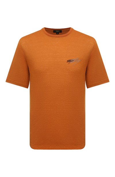 Мужская льняная футболка ZILLI, арт. TSR02AM0800VZLF65M