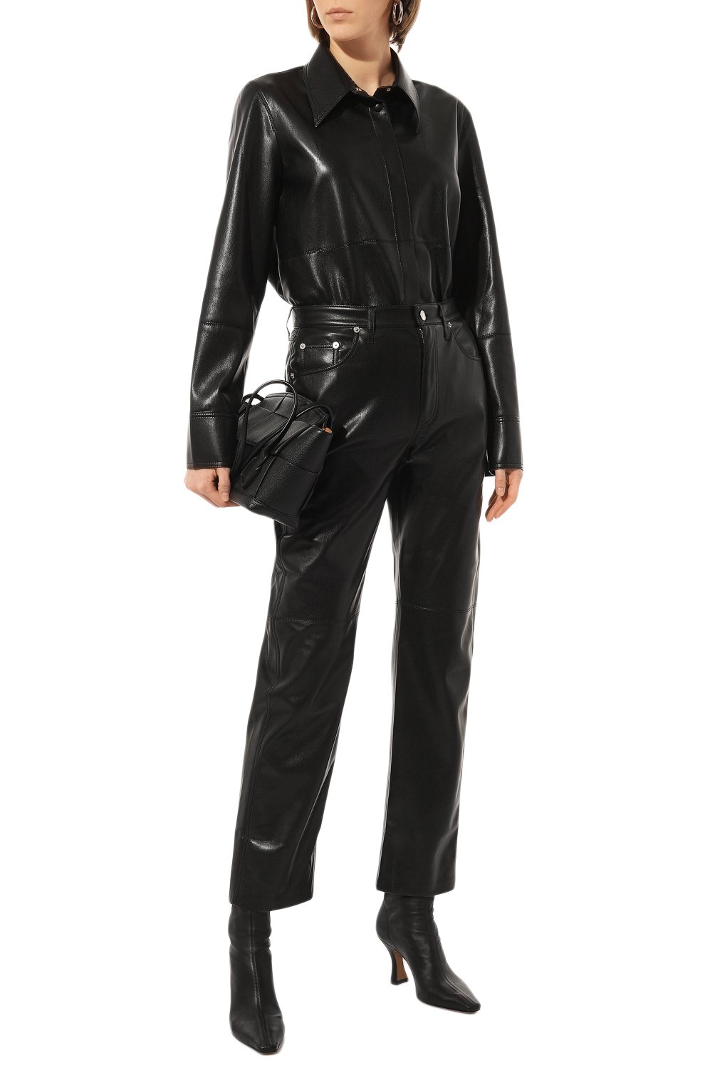 Брюки из экокожи NANUSHKA, арт. NW22CRPA00199, фото 2