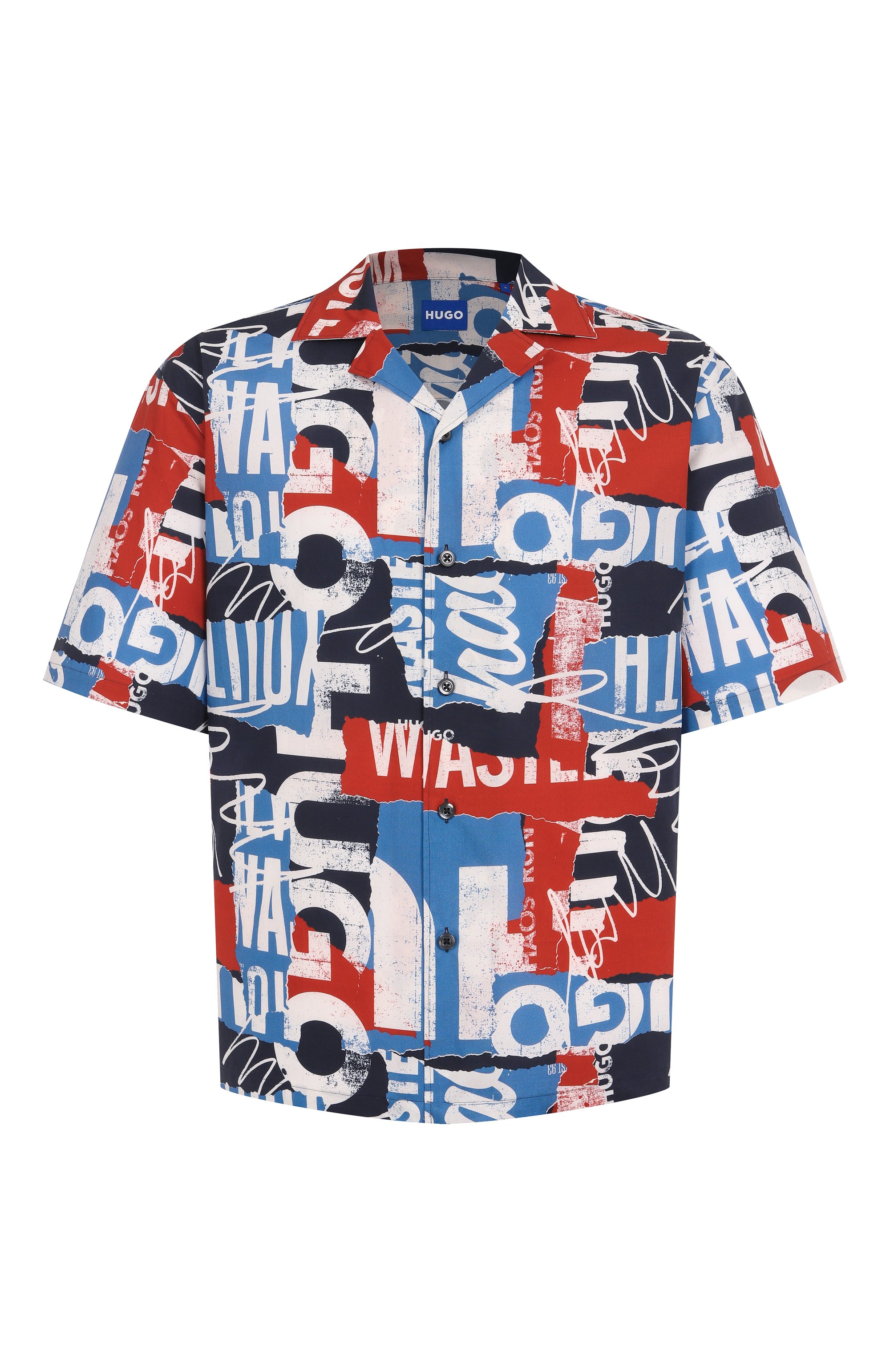 Хлопковая рубашка HUGO BLUE, арт. 50545226, фото 1