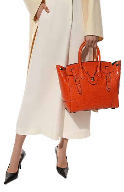 Сумка ricky 33 из кожи аллигатора RALPH LAUREN, арт. 435867089/AMIS, фото 2
