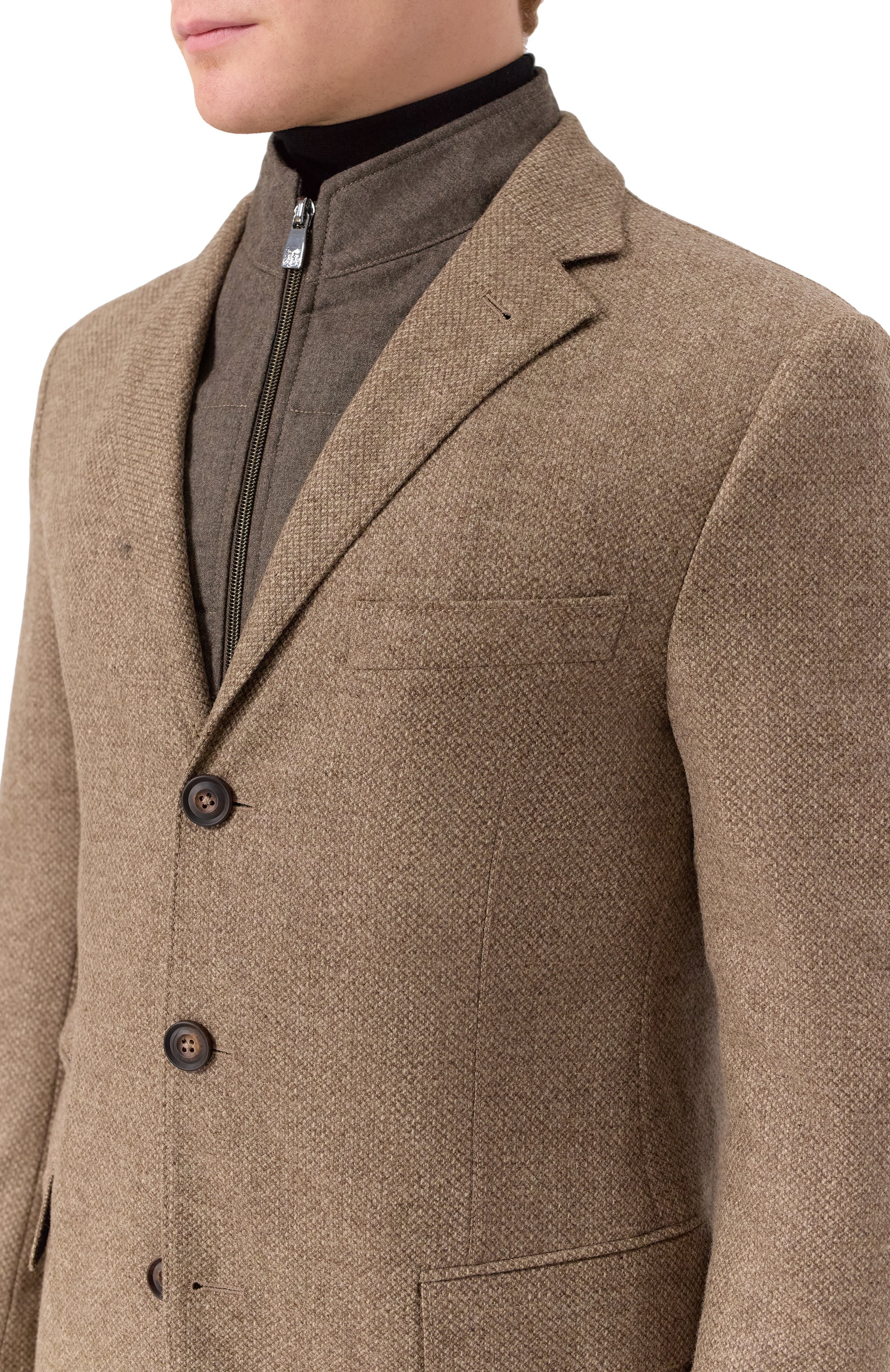 Пиджак из шерсти и кашемира CORNELIANI, арт. 266557-2618385, фото 6