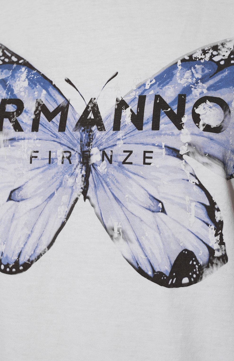 Хлопковая футболка ERMANNO FIRENZE, арт. D40EL 049EE1, фото 5