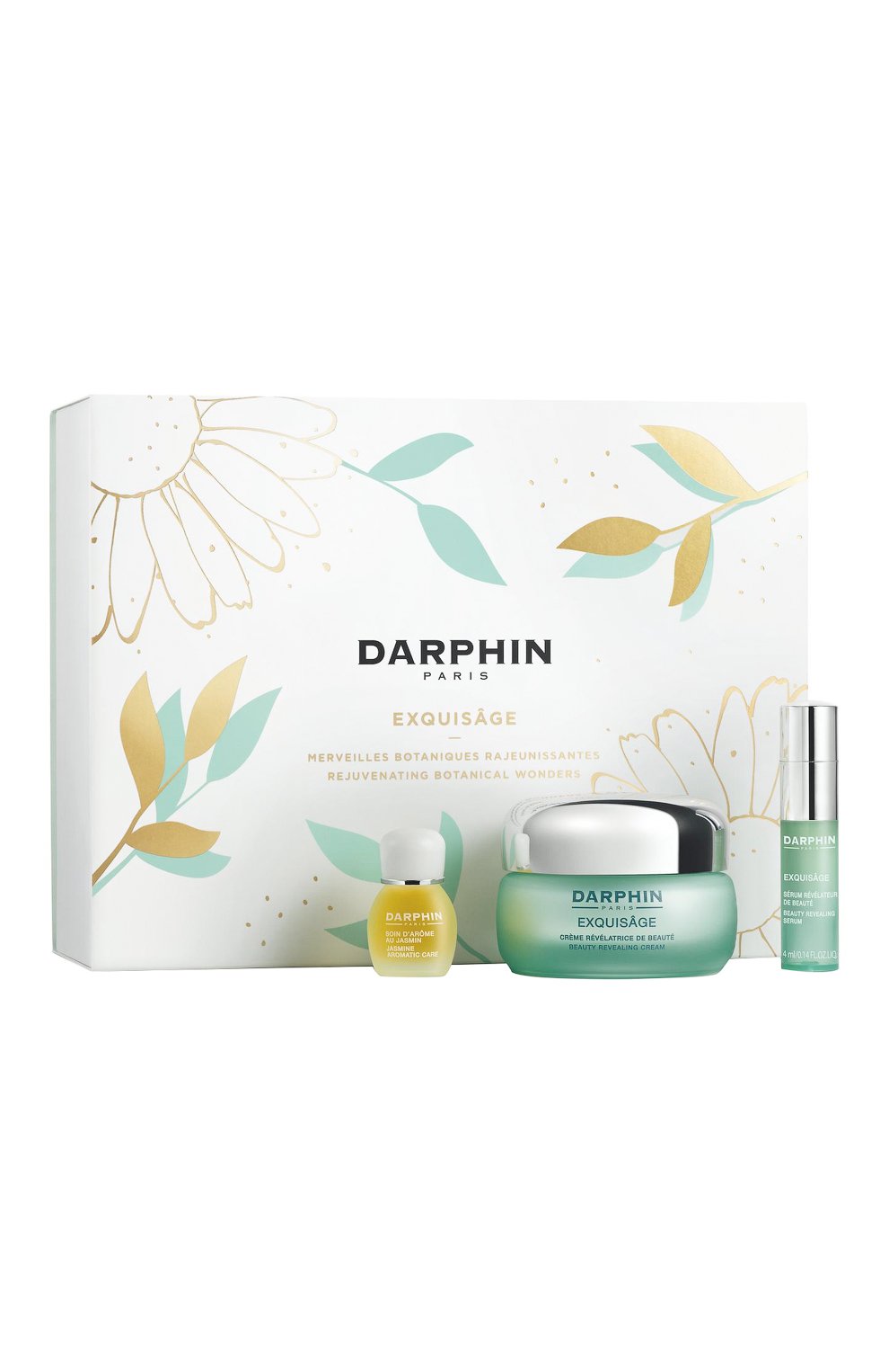 Набор для сияния кожи лица exquisage (4+4+50ml) DARPHIN бесцветного цвета по цене 6200 руб., арт. DAMX-Y1, фото 1 Набор для сияния кожи лица exquisage (4+4+50ml) DARPHIN, арт. DAMX-Y1, фото 1