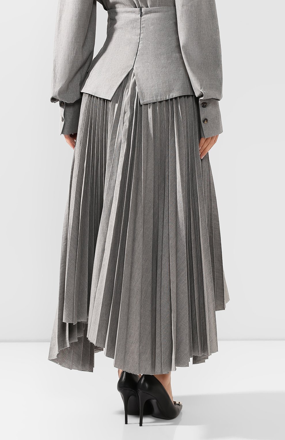 Хлопковая юбка A.W.A.K.E. MODE, арт. AW19.S11, фото 4